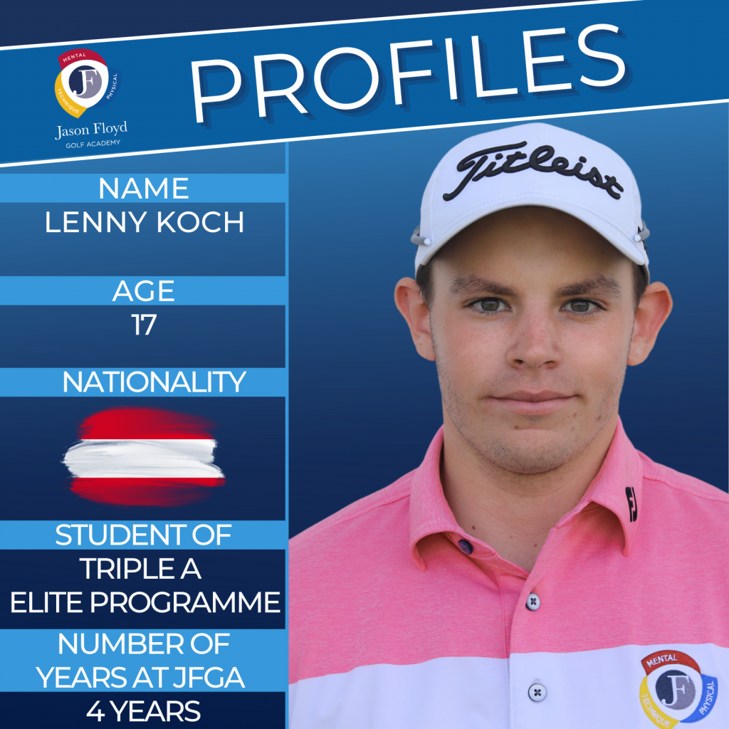 Student Profiles - Lenny Koch - Triple A Elite Programme