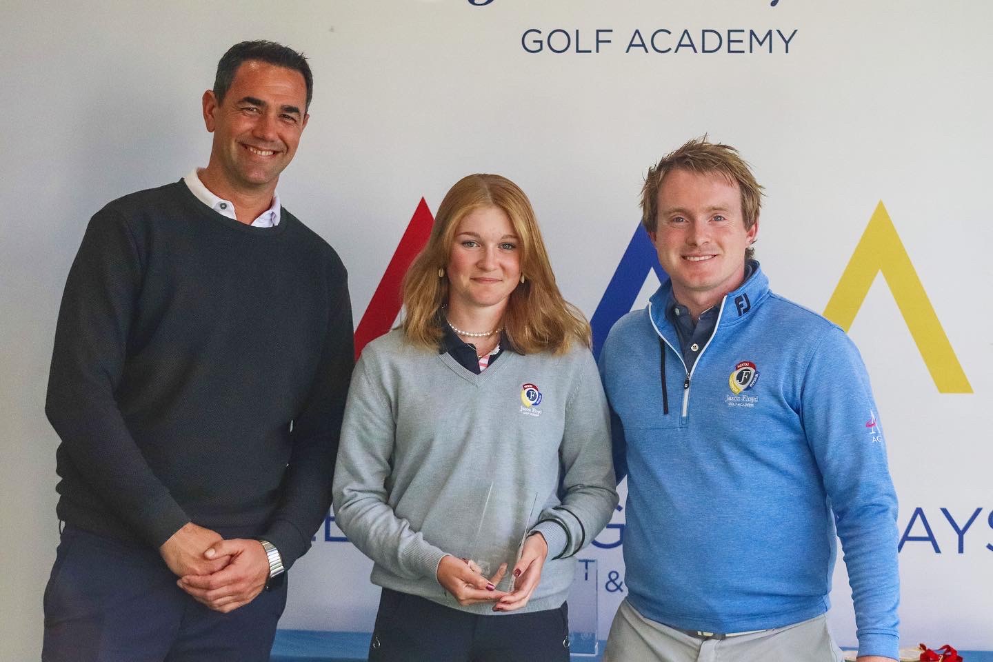 Cami Beuret - Winner of the girls category of the Inspired Schools Team Championship - pictured at the Jason Floyd Golf Academy