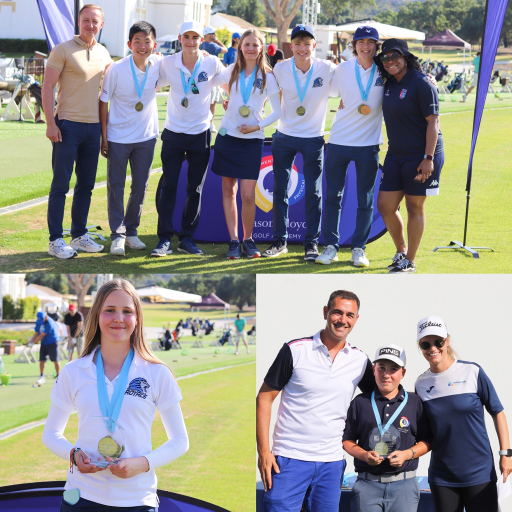 Winners of the ISAA Golf Championship - Organised by Sotogrande International School and supported by the Jason Floyd Golf Academy