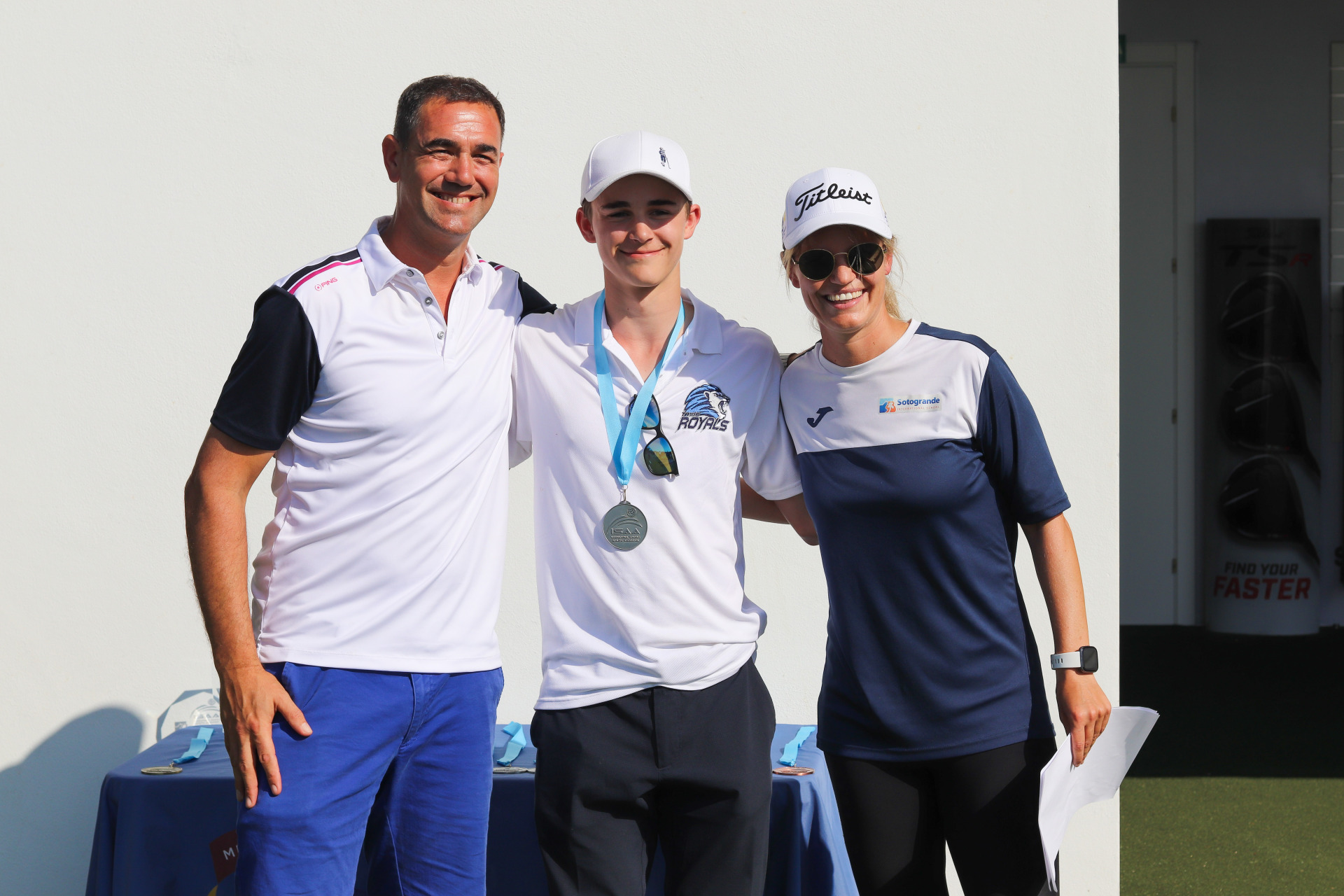 Second place winner in the boys category, Oliver Stroyberg who is a student at TASIS.