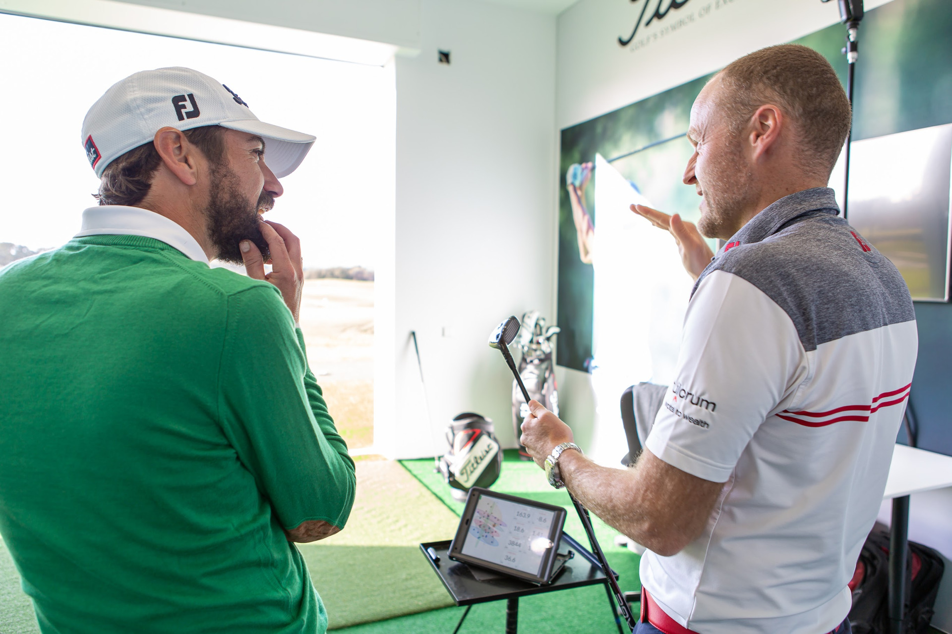 Titleist Sourthern Europe Fitting Centre at the Jason Floyd Golf Academy