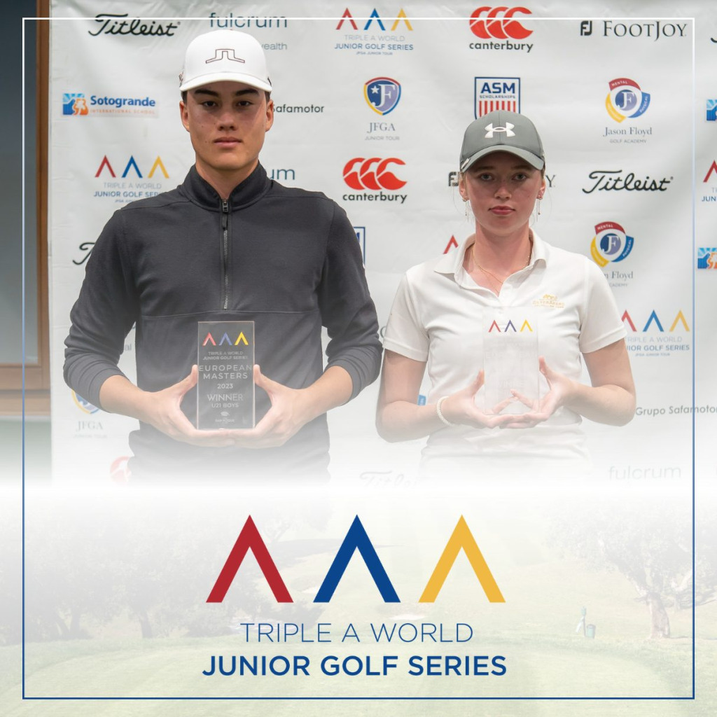 Roy Willemsen, Iza Ståhlevi, and Ebba Mejer take the title of Triple A European Masters. 